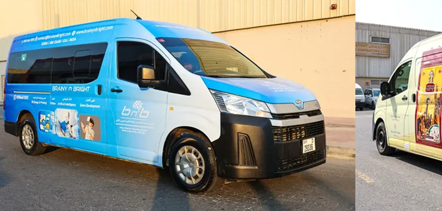 vehicle branding dubai