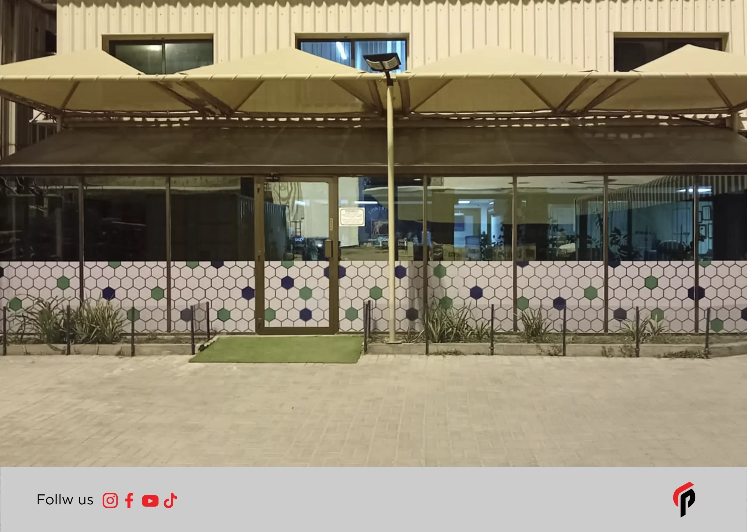 vinyl branding, glass branding