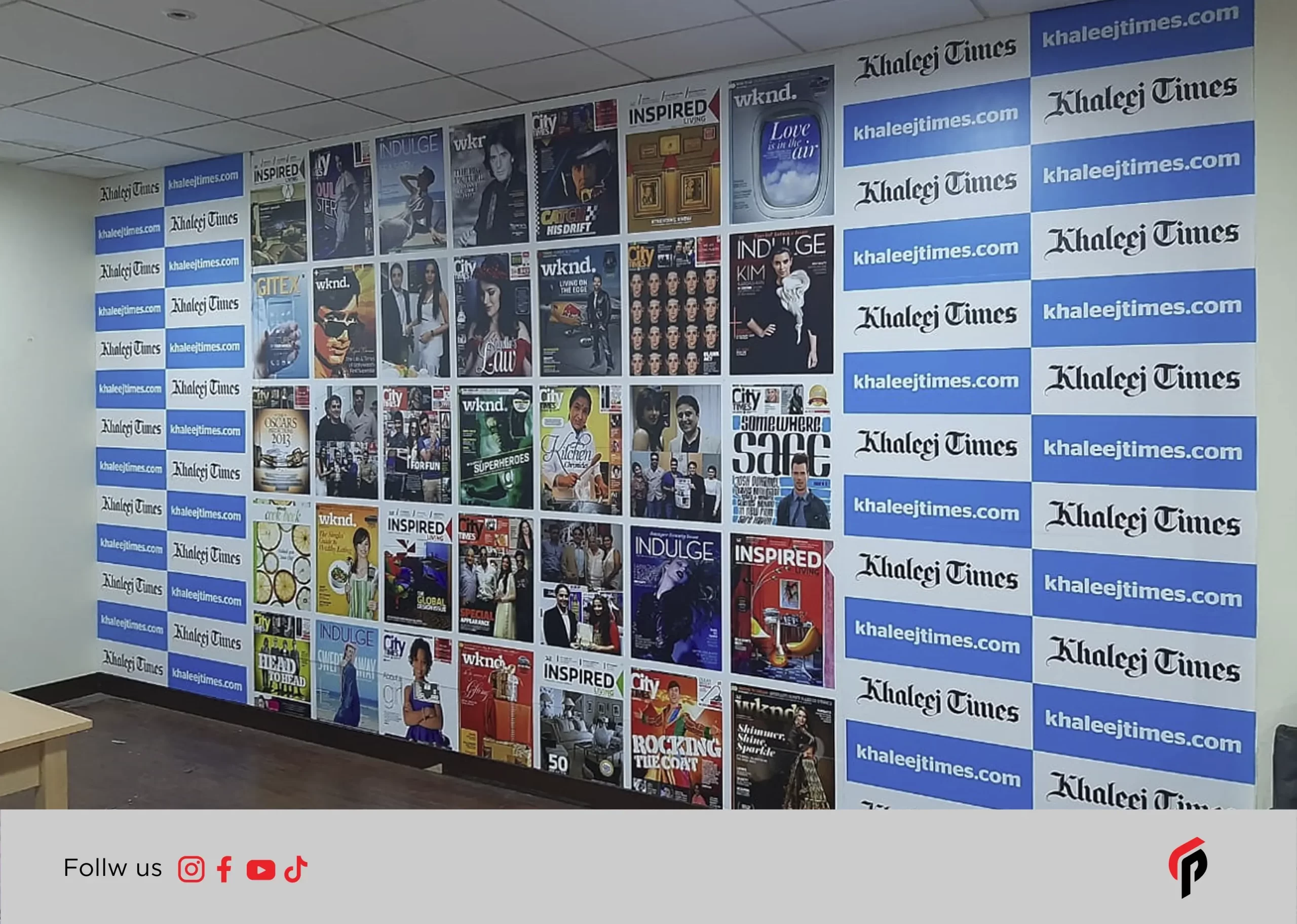 vinyl branding ,wall branding