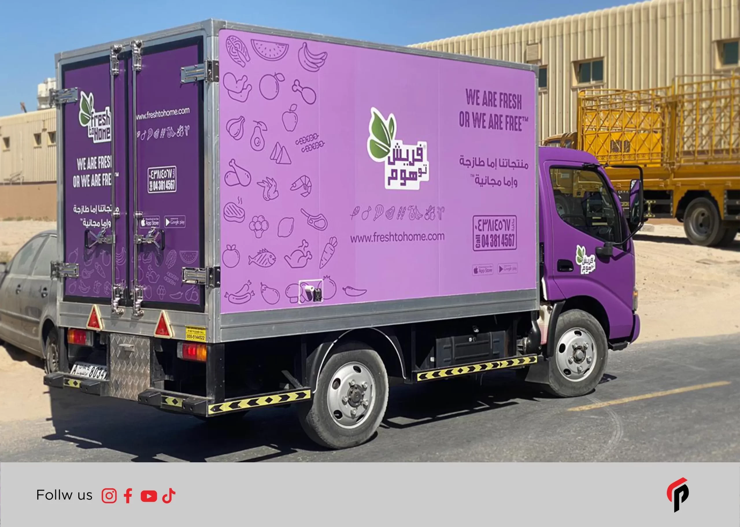 truck branding,Vehicle Branding dubai