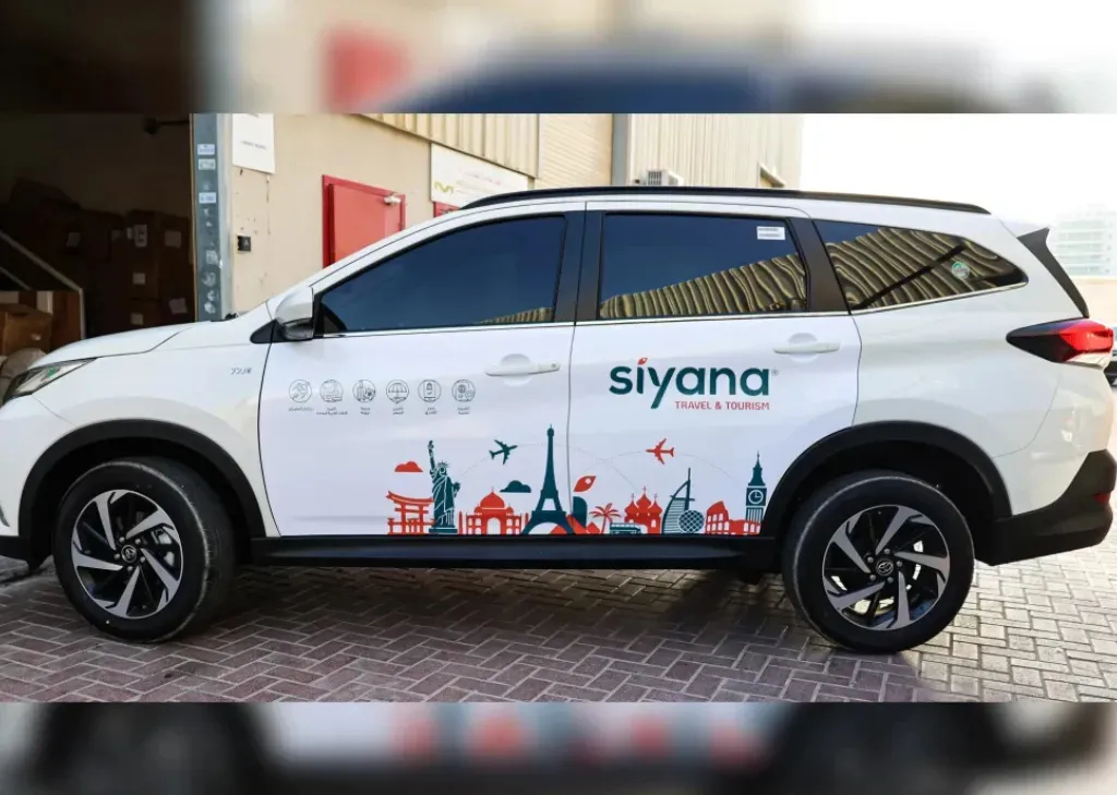 vehicle branding dubai