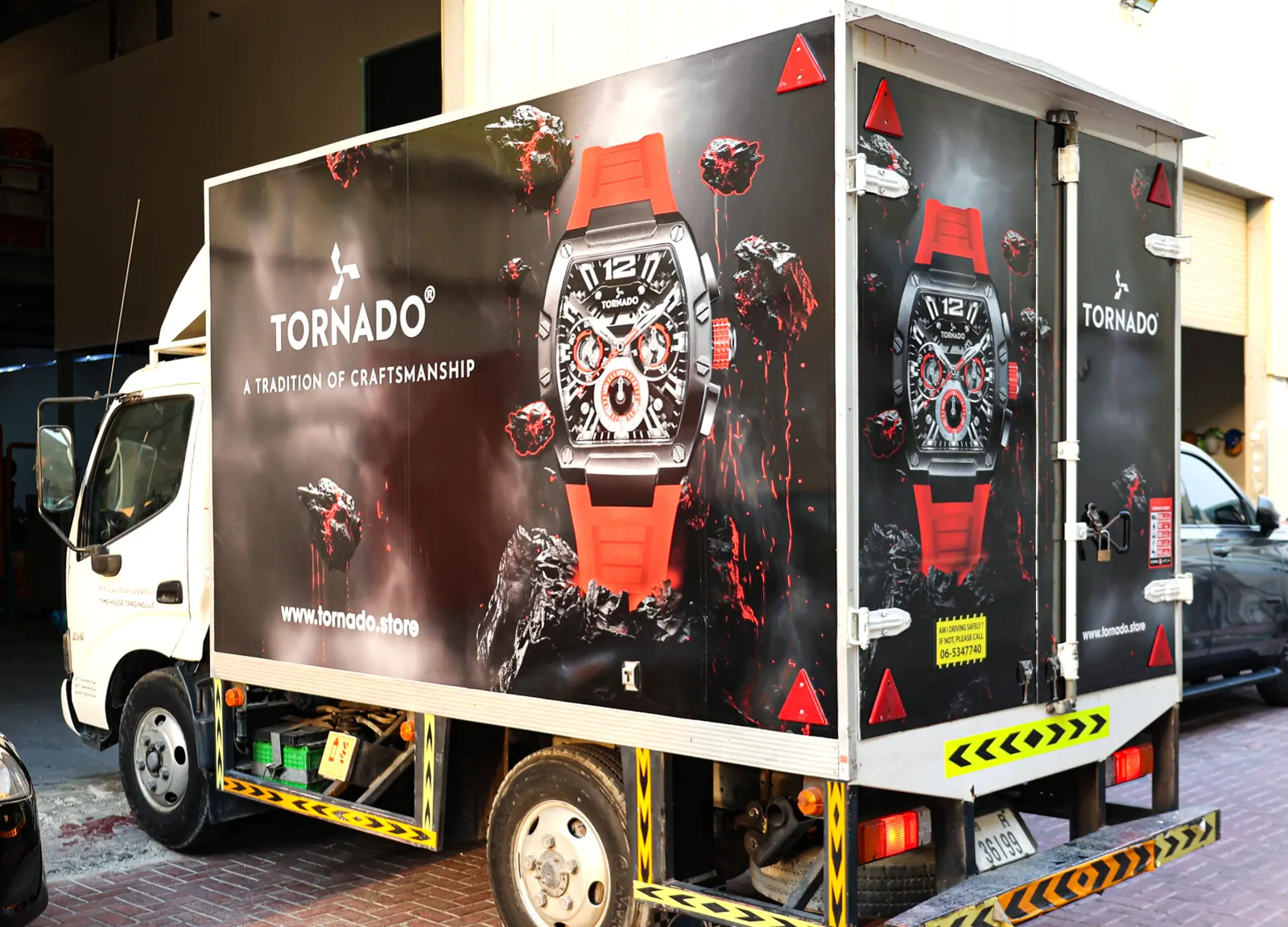 truck branding dubai