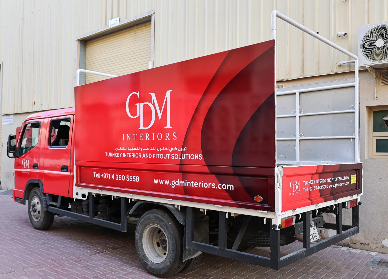 truck branding dubai