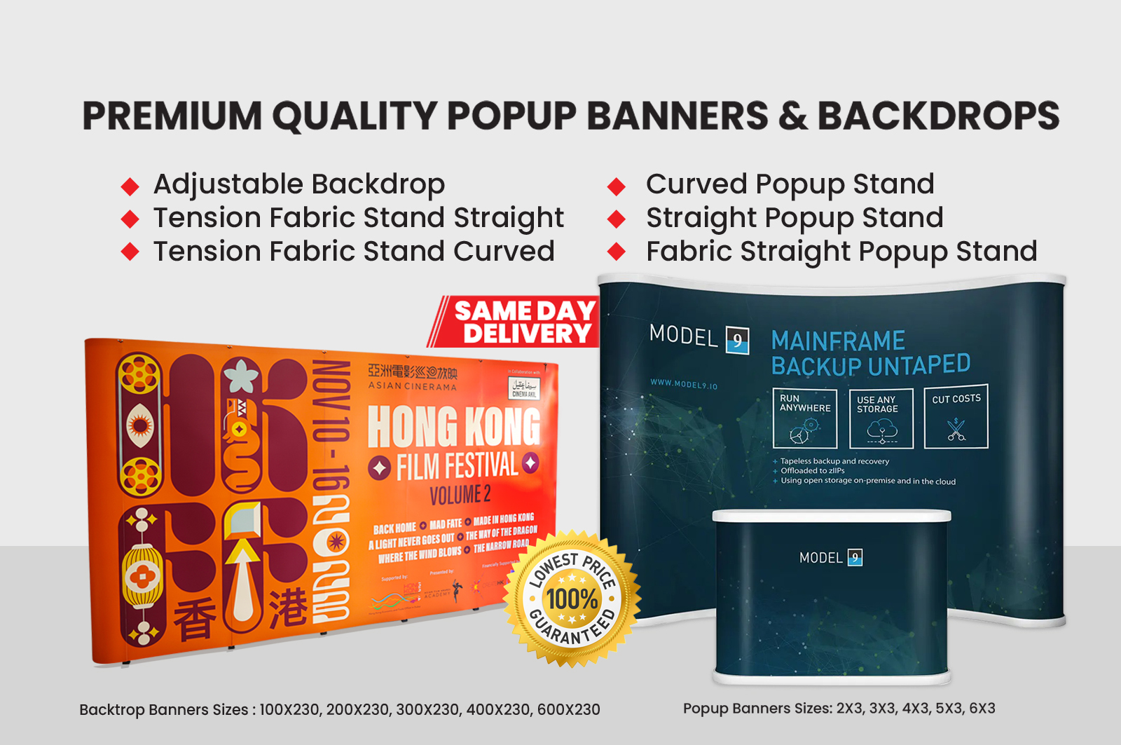 Pop-Up & Backdrop Banner Printing in Dubai at Golden Point adds 