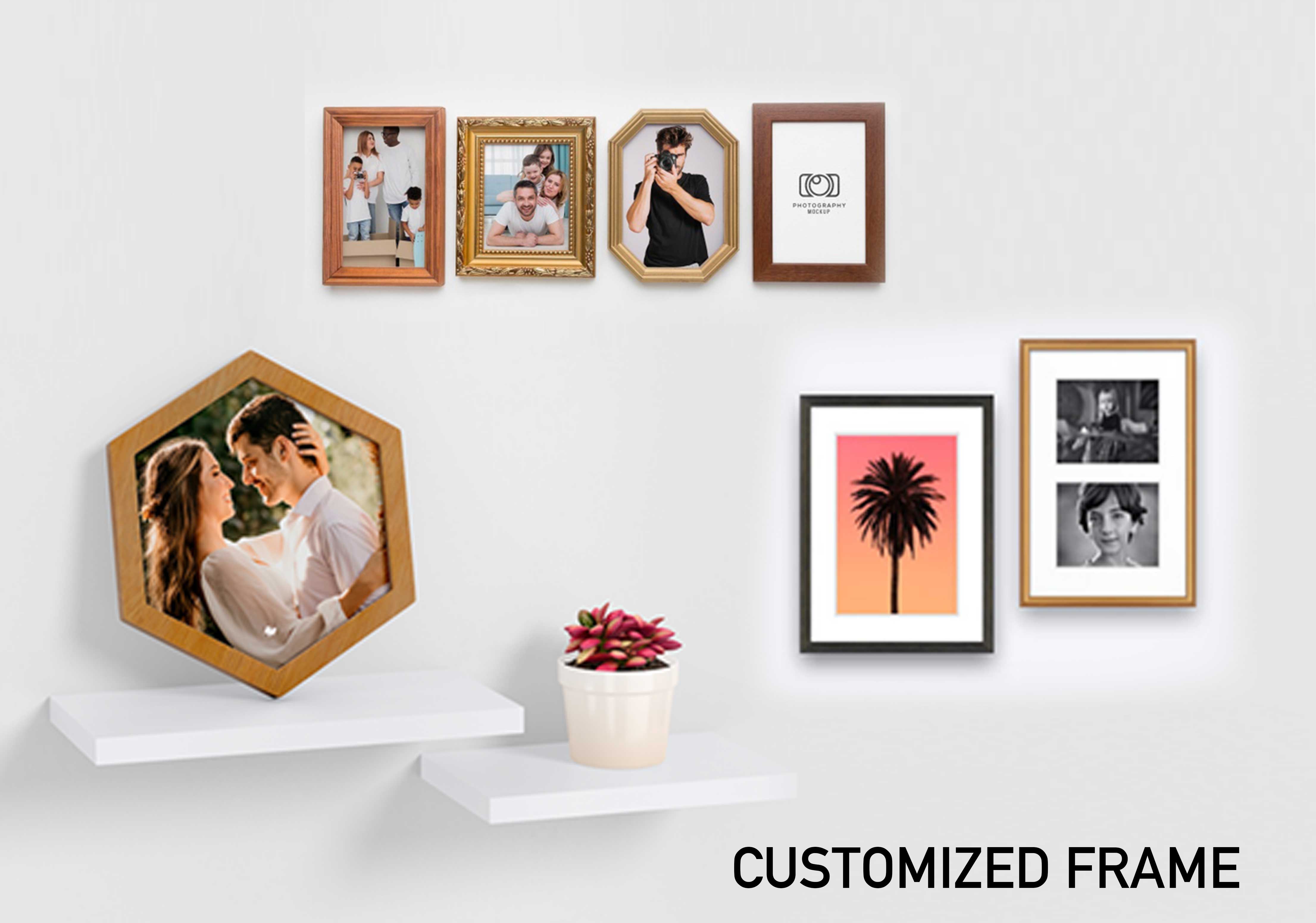 Customized frame at Golden Point adds 