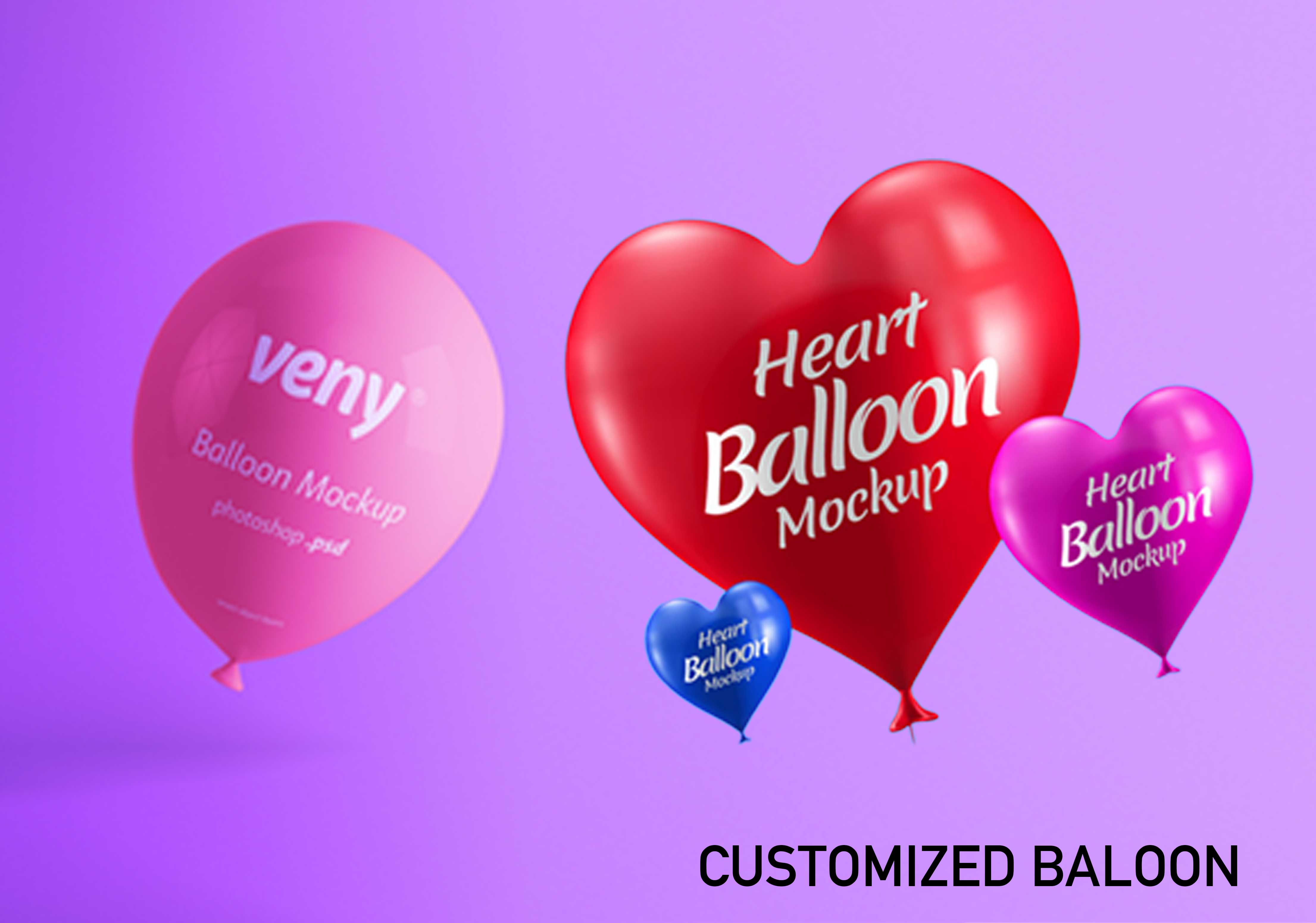 Customized balloons at Golden Point adds 